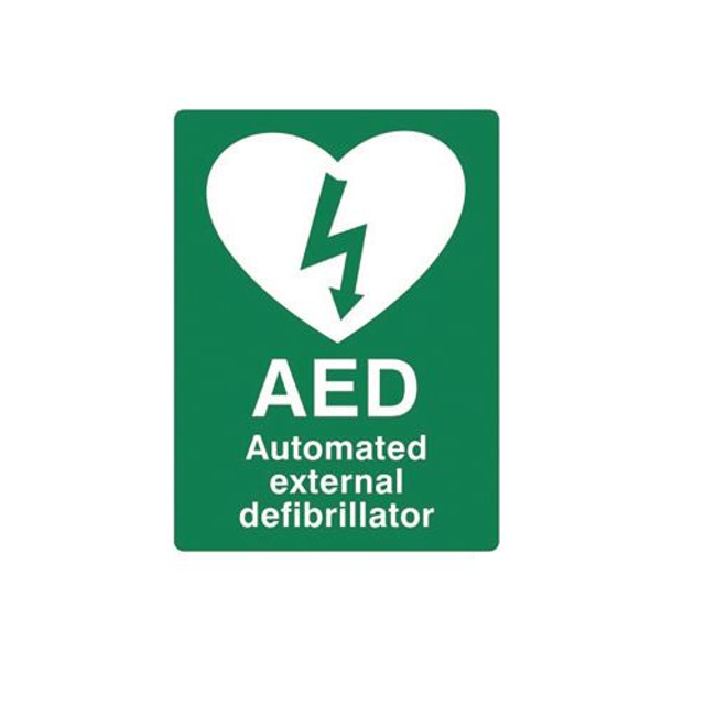 AED Wall Sign